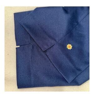 Alfred Dunner 10 navy blue high rise capris.